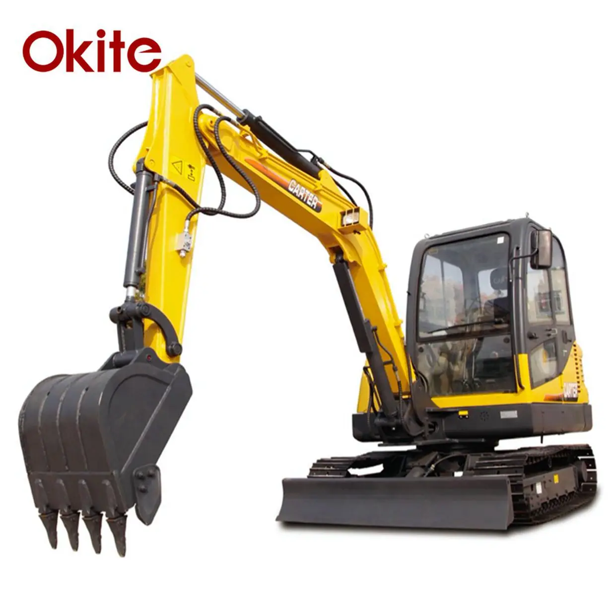  Okite 6 тонн мини-экскаватор escavator машины