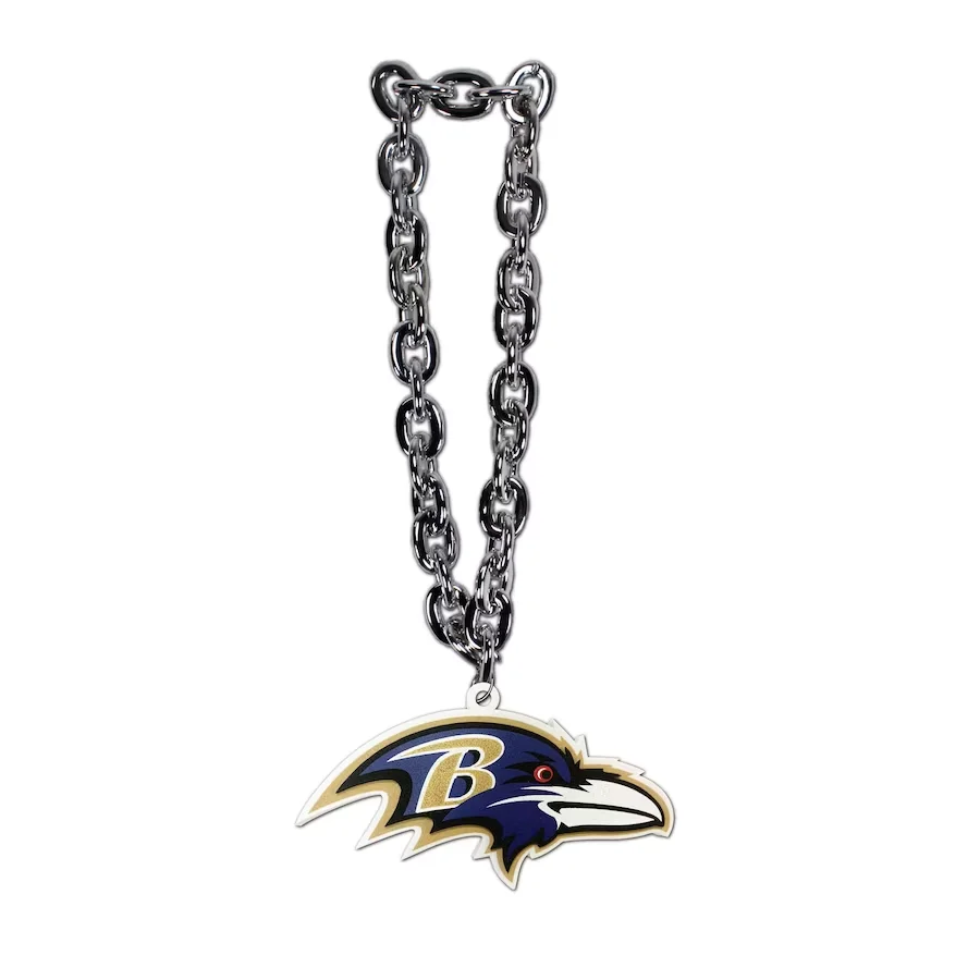 WT Customized Sports Teams Logo Football Baseball Superfan Fanfave NFL MLB Chain Oversized 3D EVA Foam Fan Chain Necklace
