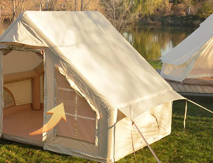 Multifunctional Camping Tent Oxford Cloth Outdoor Family Inflatable Portable Foldable Tent