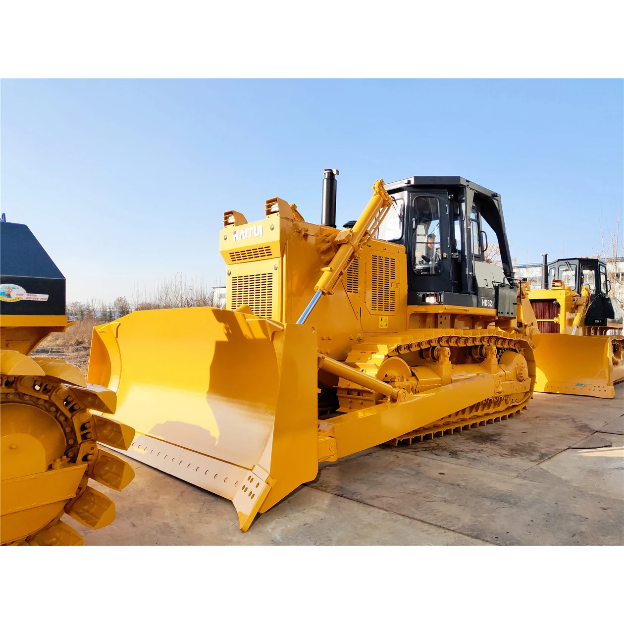 Famous China Brand HAITUI Straight-Tilt Blade Bulldozer HD32 Crawler Dozer