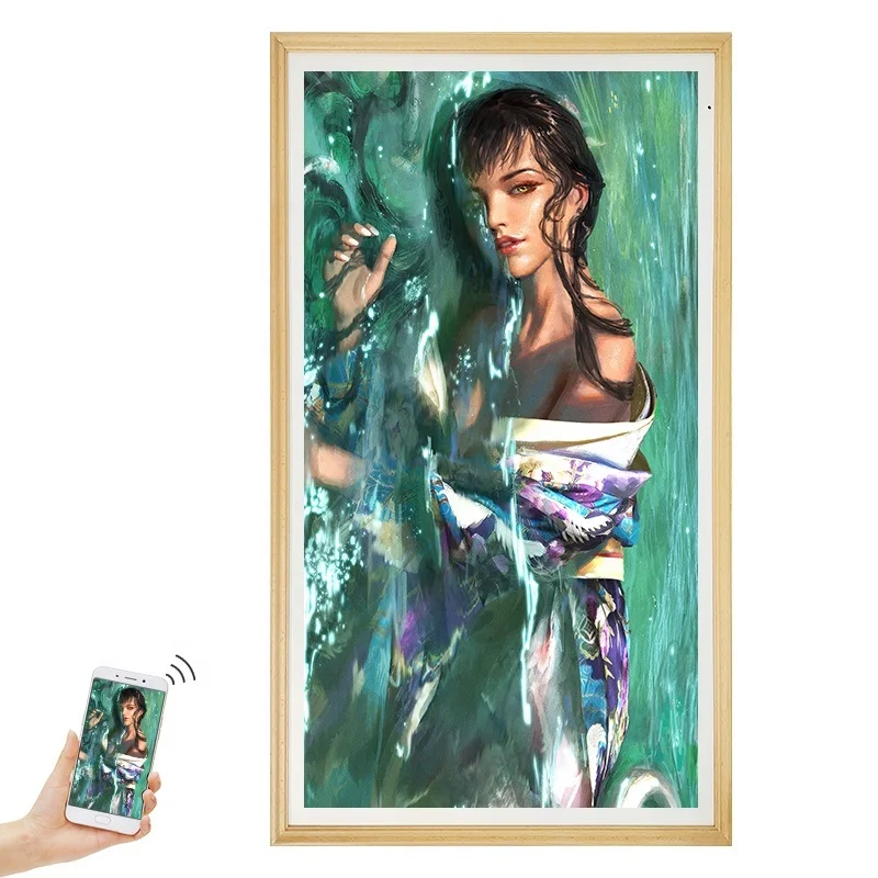 WiFi Photo NFT Digital Picture Frame Display Rack Advertising Equipment Electronic Sign