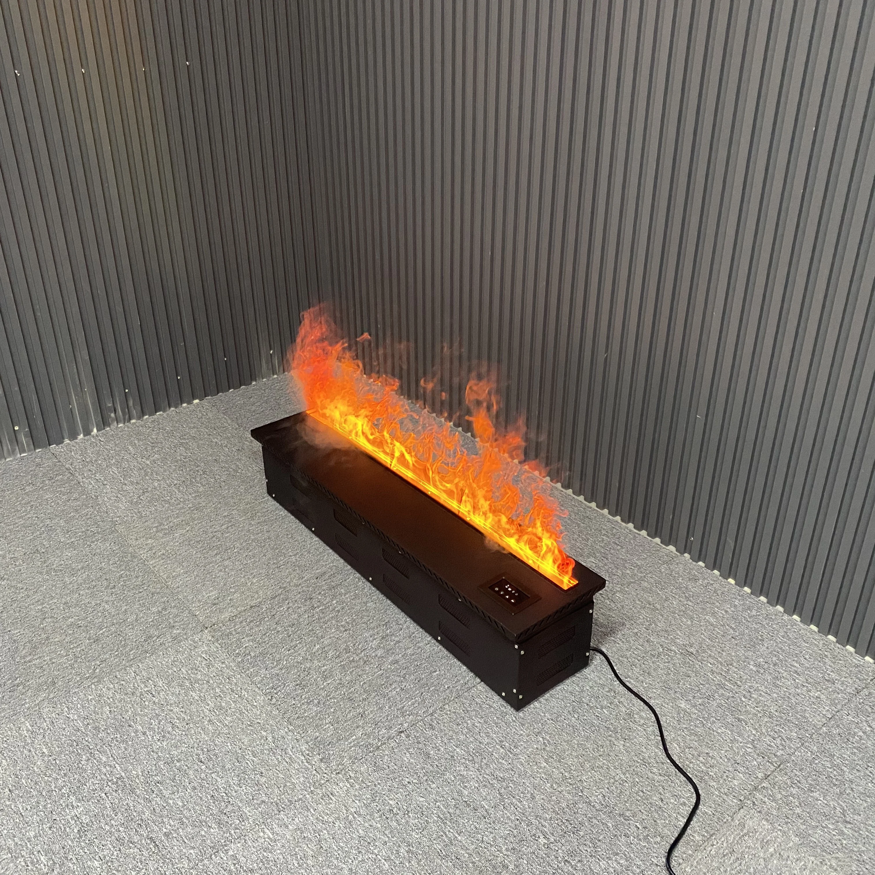 New Definition Fireplace 100% Safety Water Steam Electric Fireplace woguan Cold Flame No Chimney