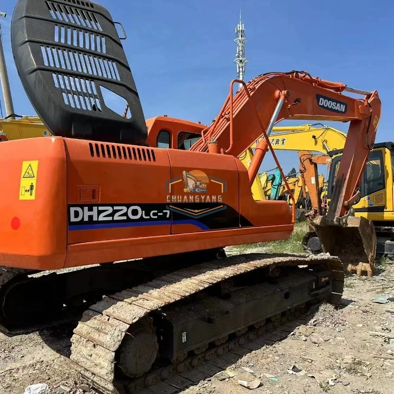 22 Tons Cheap Second Hand Doosan 220-7 Made in Korea Second Hand Doosan 220 Used Excavator for Sale