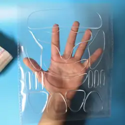 Wholesale Silicone Wrinkle Removal Sticke16pcs Reusable Silicone Patches Anti Rimpel Pads Face Forehead Neck Eye Sticker