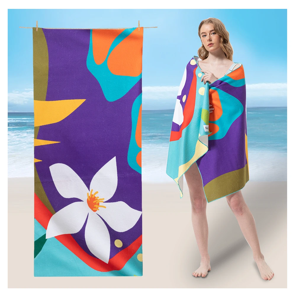 Luxury Microfiber Large Bath Towel Beach Bath Sheet Fast Drying Towel Soft Absorbent Hotel Terry Towel