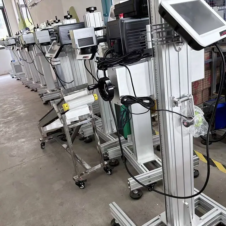 Direct Sale UV Laser Qr Code Jet Printer For Plastic Bags Cable Wire Pet Bottle