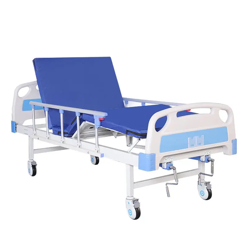 Hot Sale Factory Direct Supply Big Stock Two Crank Clinic Medical Hospital Bed