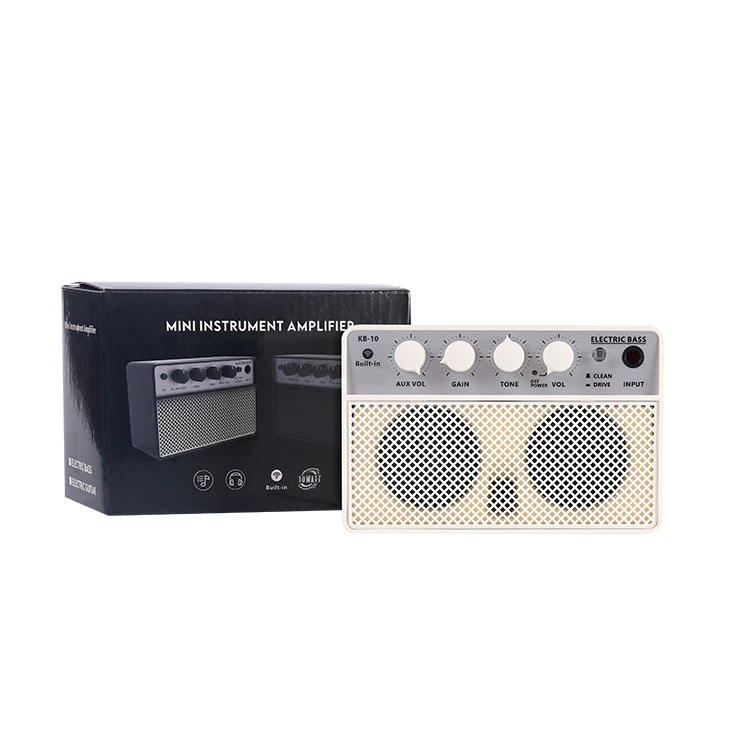 Mini Electric Guitar Speaker Amplifier Bass Electric Guitar Equipment Instrument Sound System