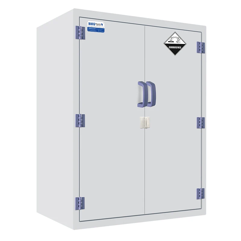 Golden Knight chemistry laboratory furniture,30 gal Chemistry laboratory furniture with strong acid, pp chemical storage cabinet