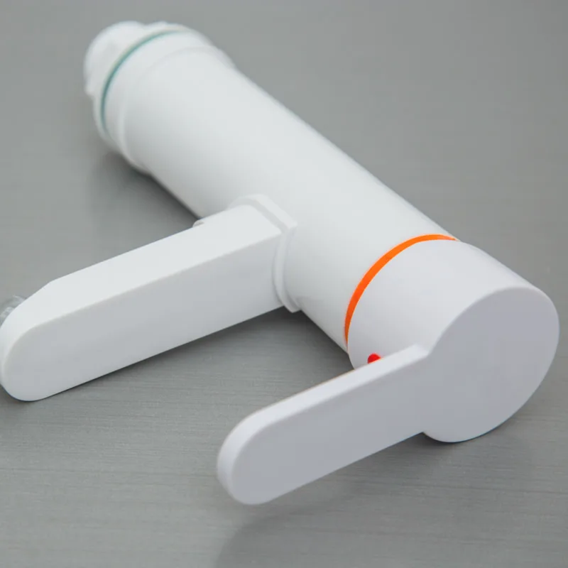 economical atoxic durable  affordable  single handle  plastic basin faucet Hot and cold water mixer