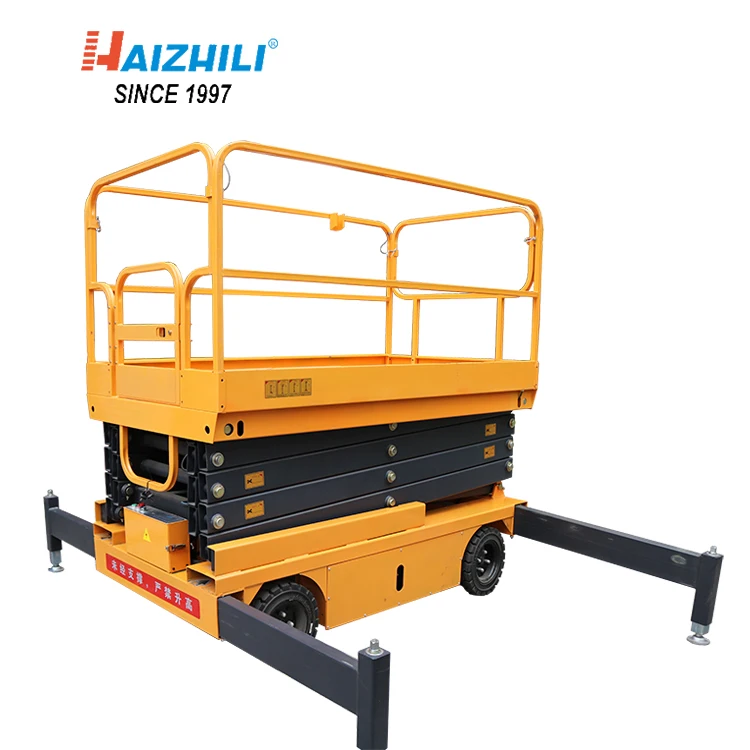 HaizhiLi Handling Equipment Work platforms portable scissor lift platform