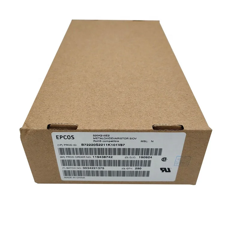 TDK EPCOS B72220S2211K101 S20K210E2 20 мм 330 в Варистор из оксида металла MOV