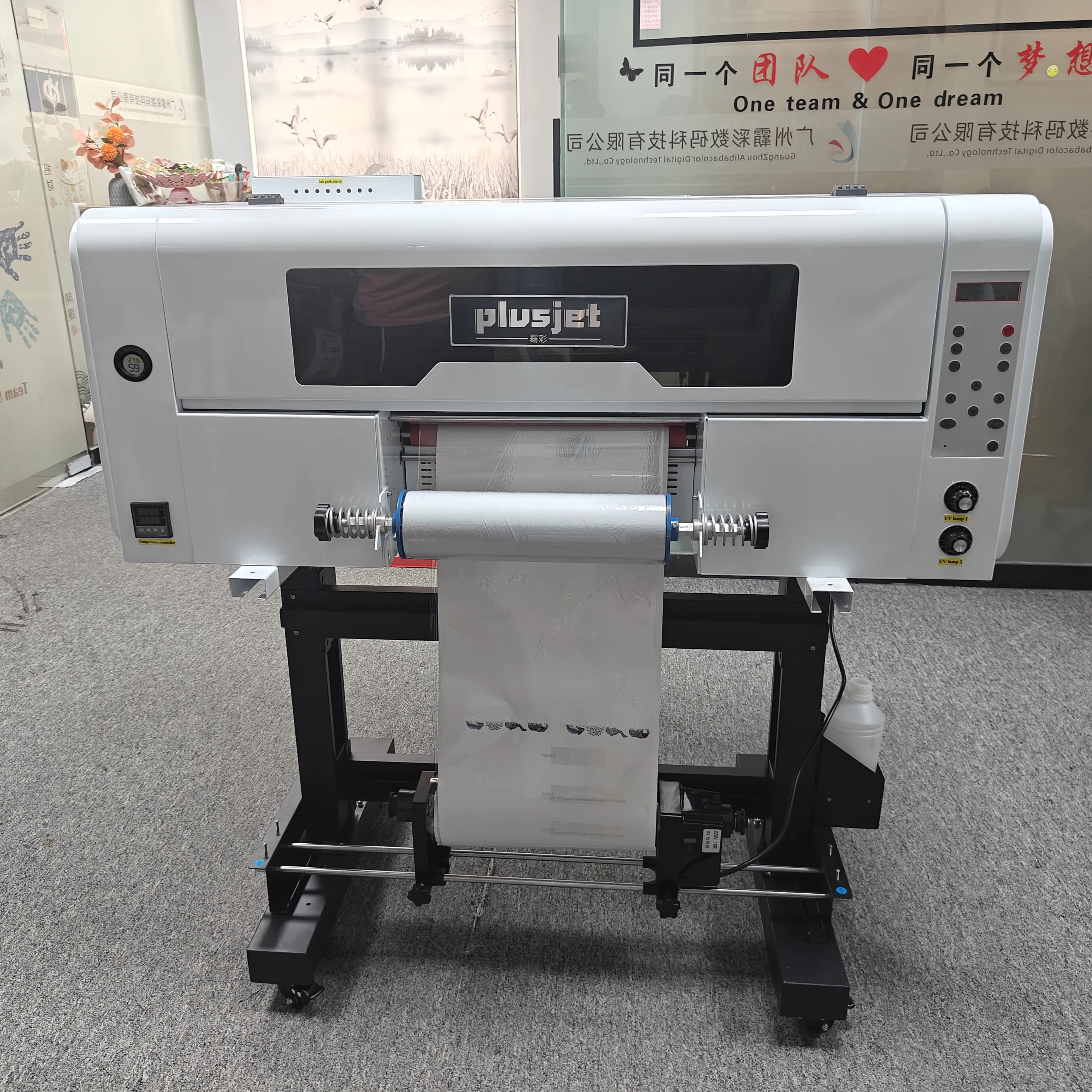 Plusjet A3 30 см DTF UV с 3 шт. TX800 для Epson PJ-30W3 3D-принтер цифровой принтер