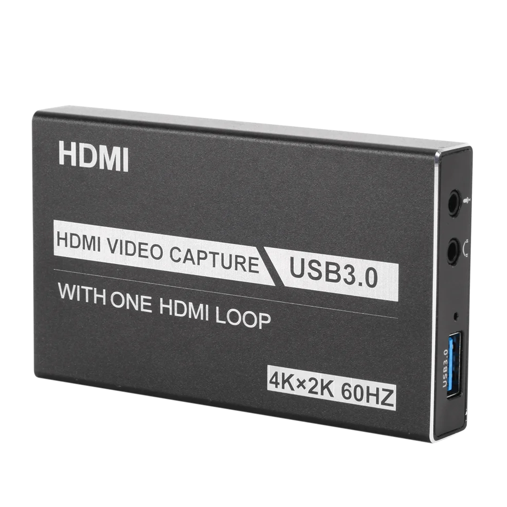 4K 60 Гц Hdtv Двойной вход и выход Карта видеозахвата 1080P Usb 3 0