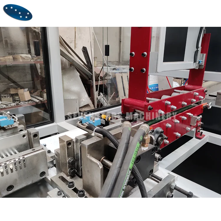 Sevenstars Automatic Plastic PVC trunking cable profile punching machine