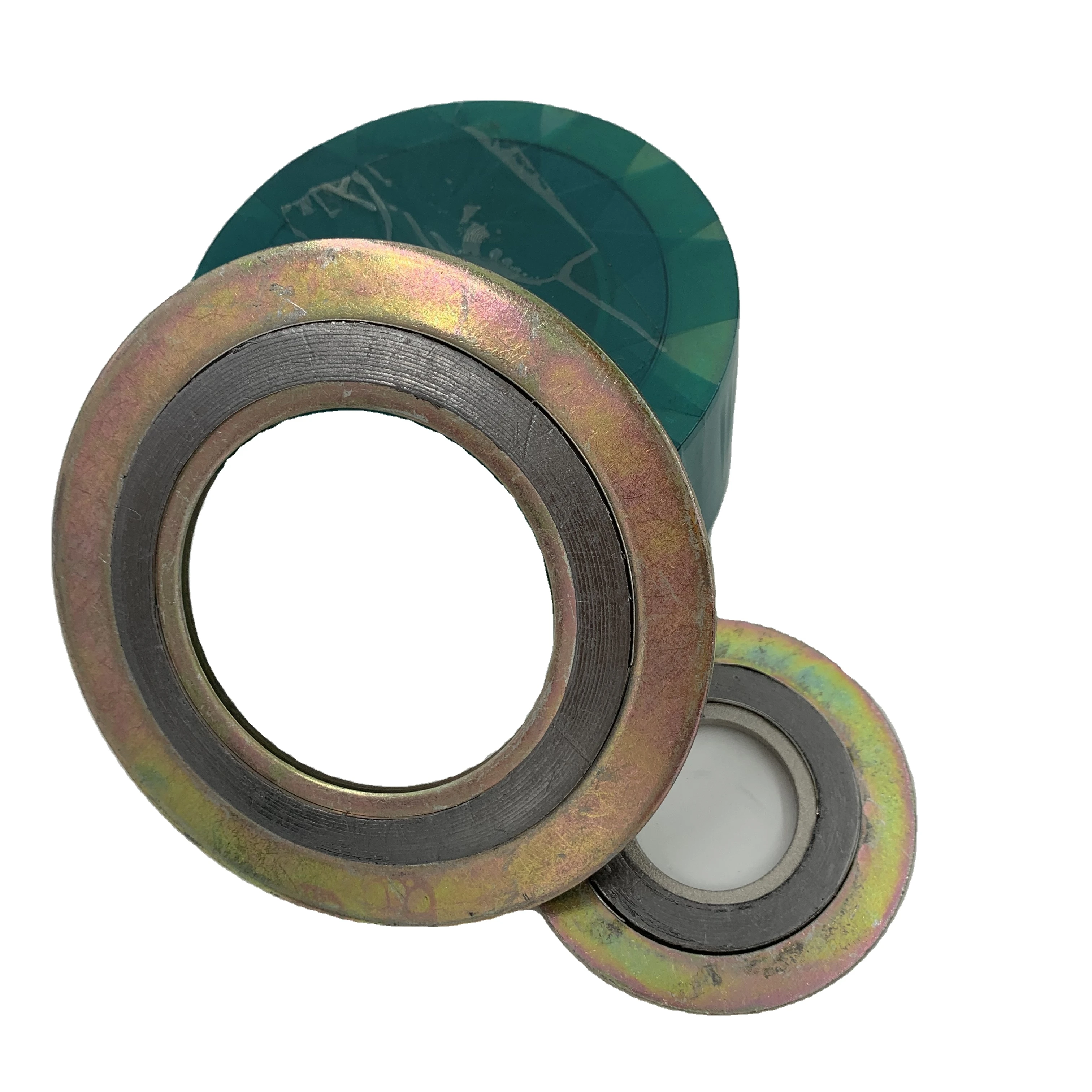 Asme b16.20 Standard Spiral Wound Gasket V Or W Shaped Gasket Spiral Wound Duplex Spiral Wound Gasket