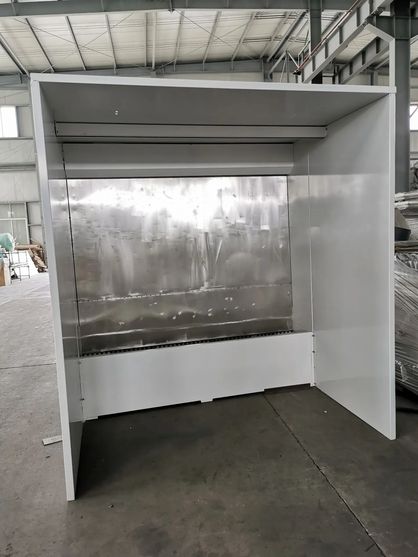 Стандартная окрасочная камера для водных занавесок/окрасочная камера с открытым лицом, используемая для дерева, мебели