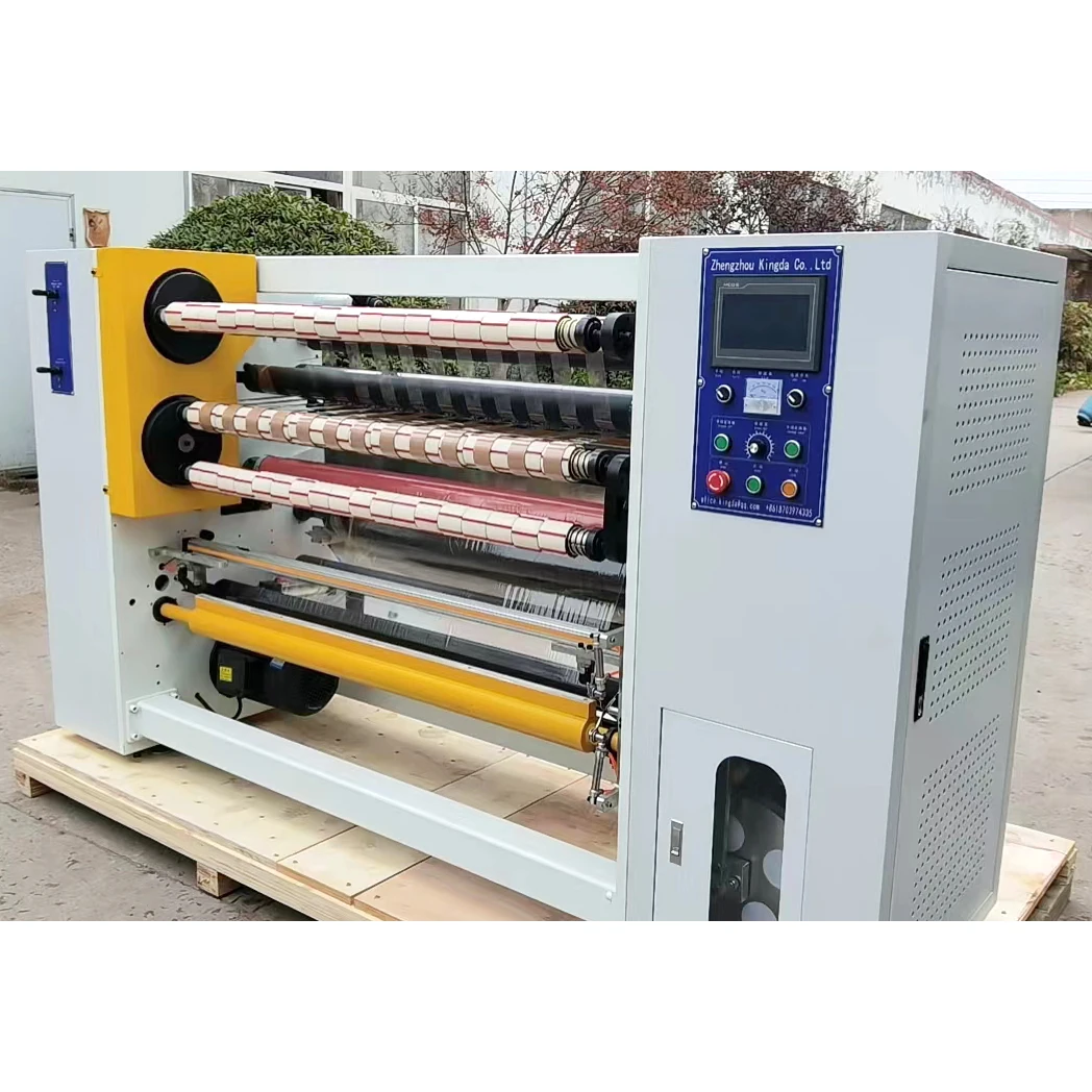 High Speed Bopp Adhesive Tape slitting machine  tape in hair extensions raw indian