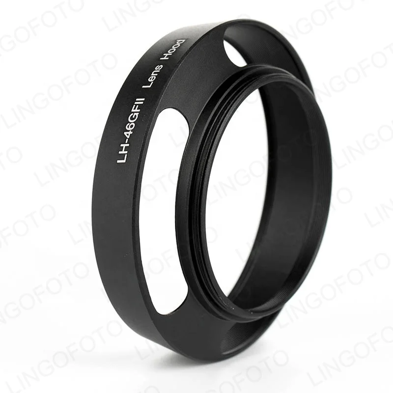
LH-46GFII Metal Lens Hood for Lumix G 20mm 1.7 II & 14mm 2.5 ASPH LC4163 