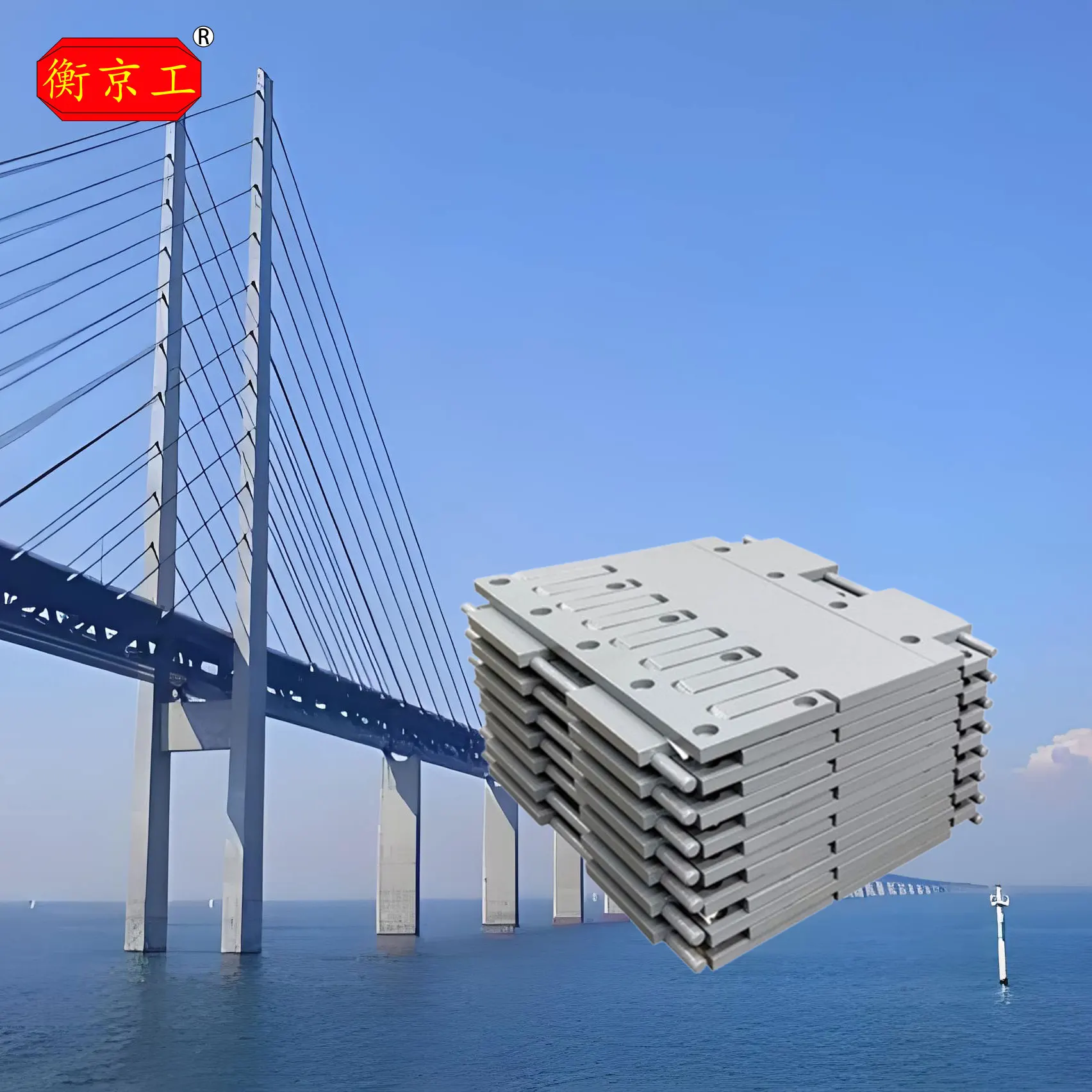 Steel plate finger type comb shape bridge expansion joint Finger type bridge expansion joints