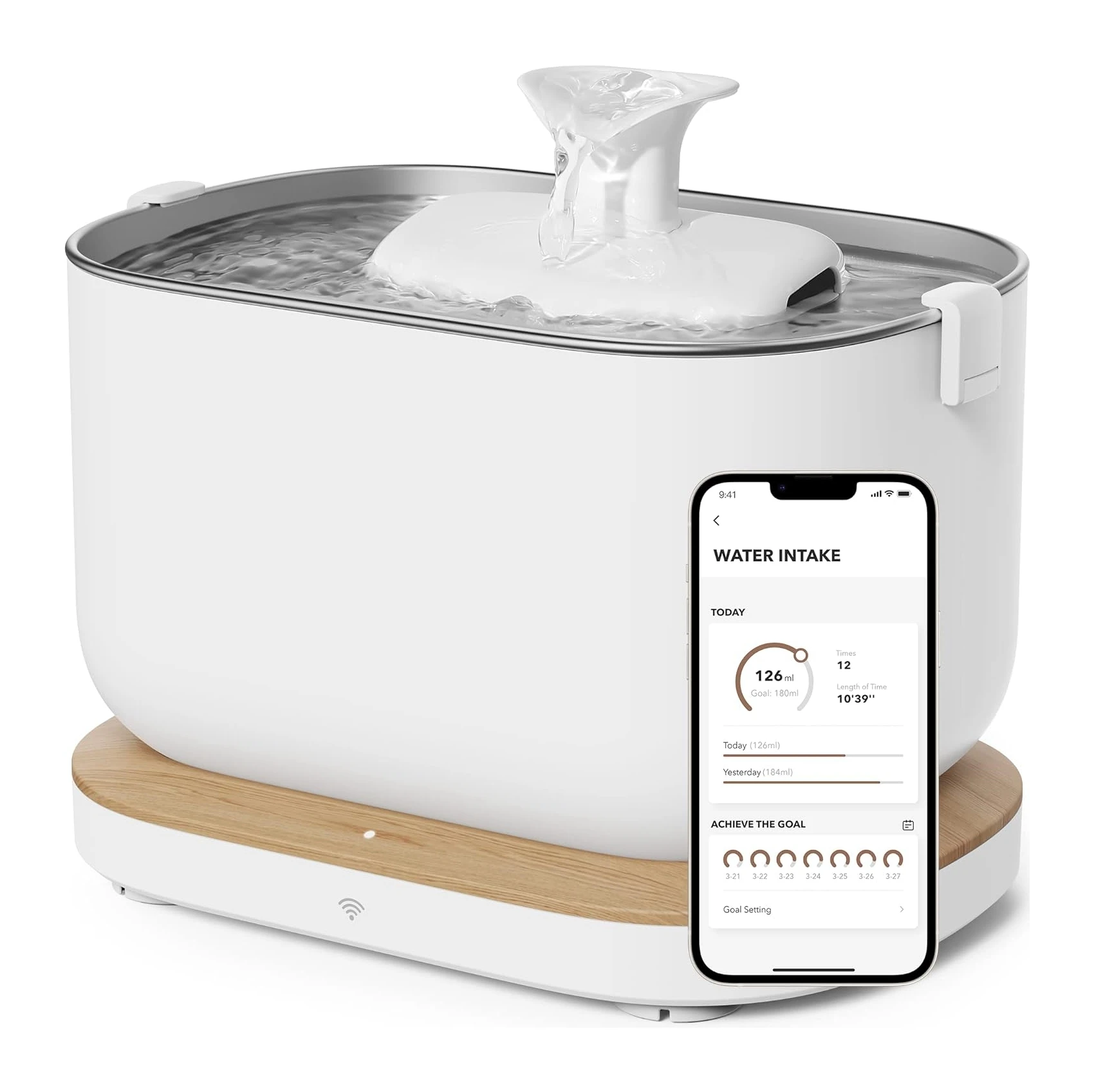 Automatic Electric App-Controlled Water Dispenser Ultra-Silent Cat Drinking Water Fountain For Pets Cats