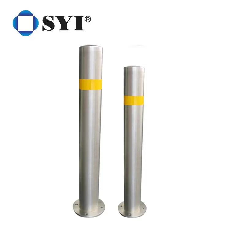 Barrier Factory Outdoor Safety Security Barrier Stainless Steel Street Fixed Parking Post Bollard Price