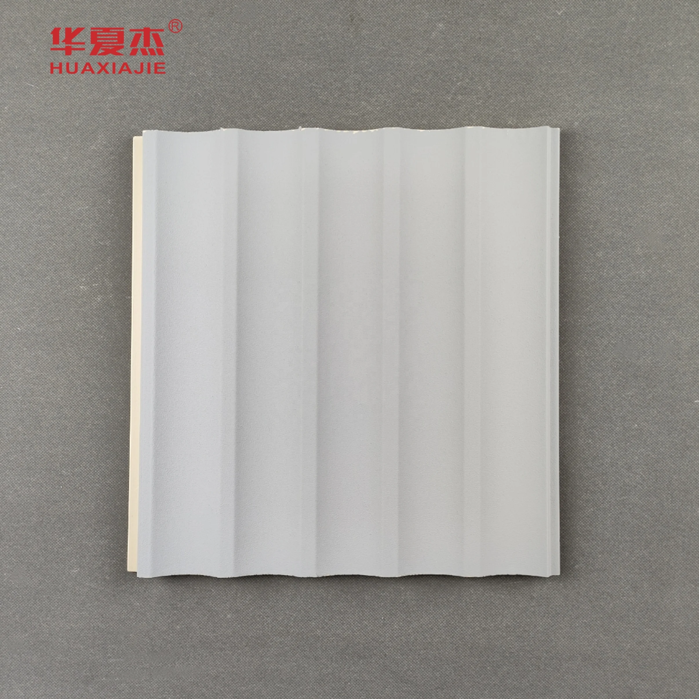 Оптовая продажа, заводская цена, серая стеновая панель wpc, внутренняя и уличная декоративная u-образная стеновая панель