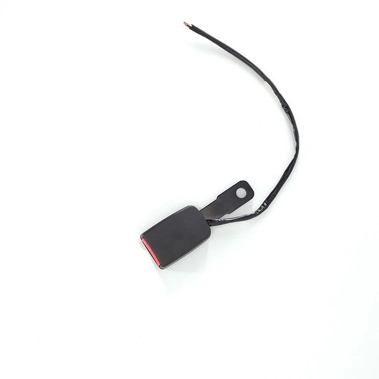 Low cost belt buckle reminder seat belt alarm stopper