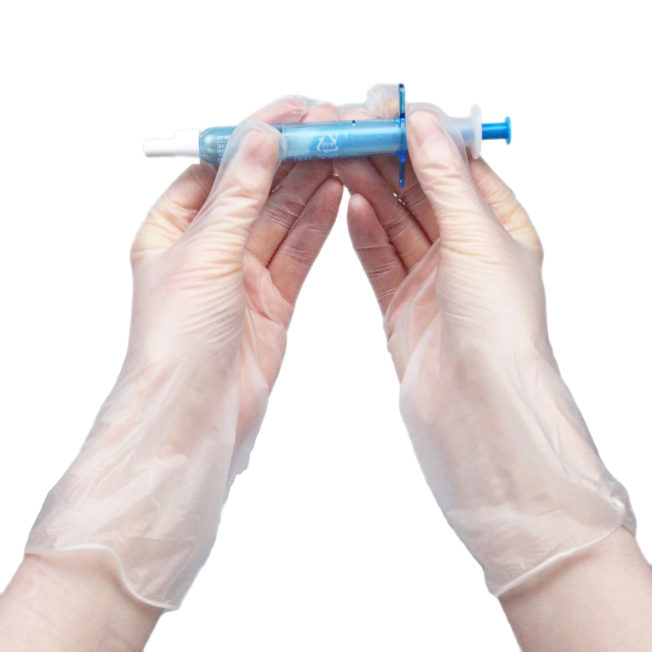 Food Processing Restaurant Powder Free Disposable Clear Vinyl Gloves