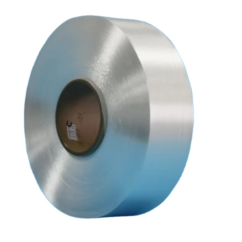 Китайское профессиональное производство hite FDY полутусклый 450D/216F плоское волокно 100% переработанная нить полиэфирная пряжа