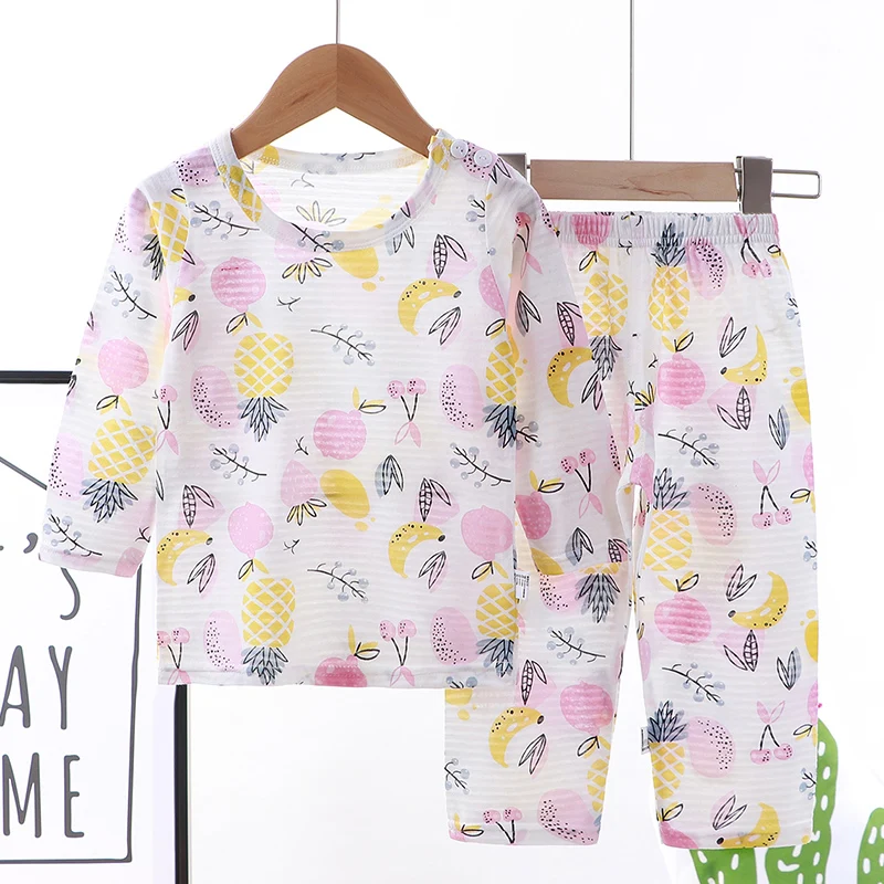 Oem новый дизайн, Весенняя Пижама для мальчиков, детская одежда для сна