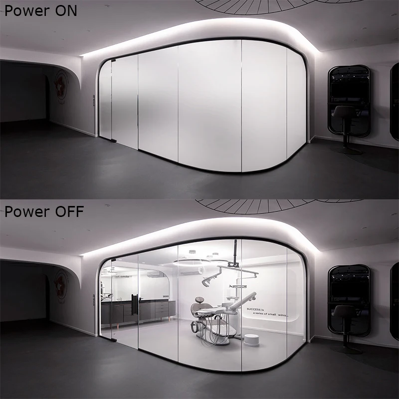 Privacy PNLC Reverse Pdlc Smart Switchable Film  Window Film for Home