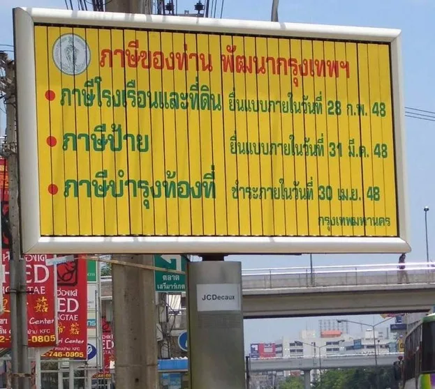 
Outdoor tri-vision Billboard Rotating advertising Panels 