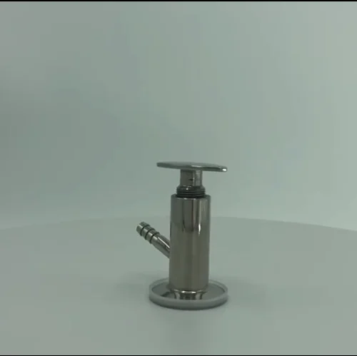 Factory Direct Sells Sanitary Y Type Sampling Valve Tank Pipeline Sample Valve