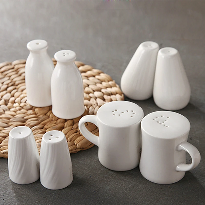 commercial ceramics alt pepper bottle hotel ceramic sauce bottles spice jar seasoning box for restaurant hotel