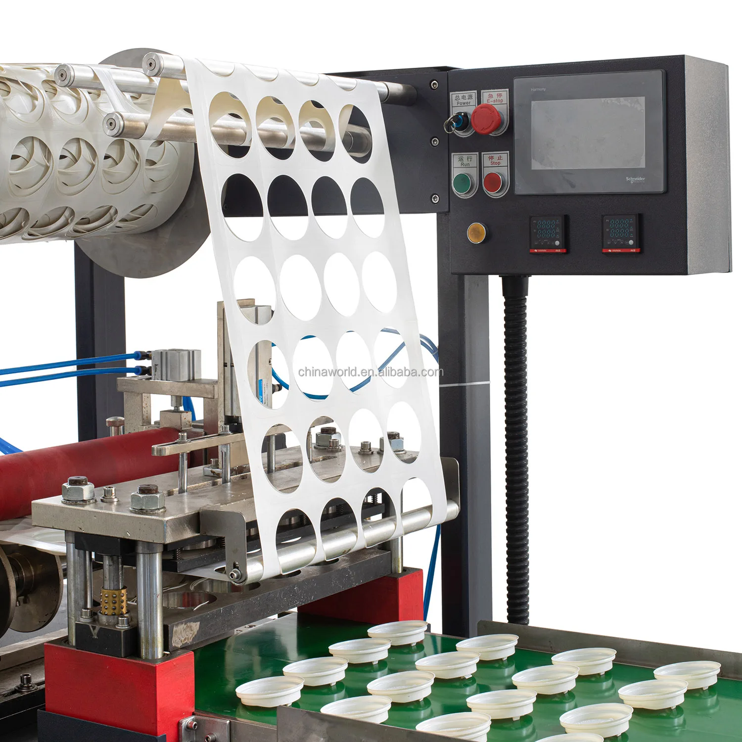 CW-420W Plastic Cover Making Machine Plastic Cup Lid Making Machines