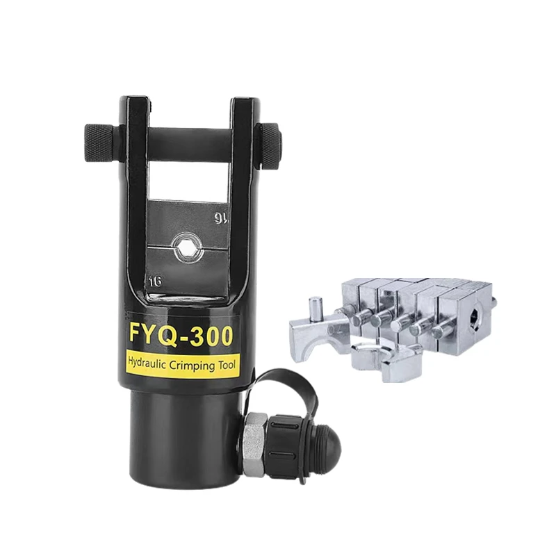 Hot Selling YQK-300 Manual Hydraulic Press 16-300mm² Hexagonal Crimper Head Wire Terminal Cable Plier High Quality Tool Cable