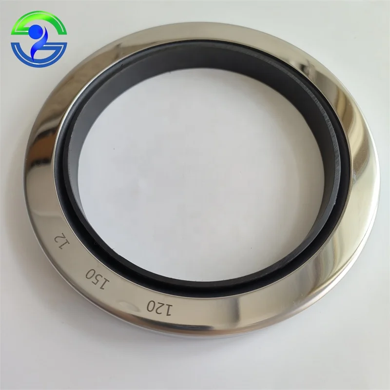Double/singel Air Compressor Ptfe Coating Lip Rotary Shaft Ptfe Lip Oil Seal Stainless Steel Oil Seal Ptfe Oil Seal