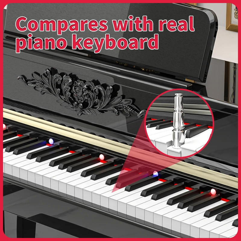 KIMFBAY digital piano 88 key hammer action electric piano digital 88 keys kid piano