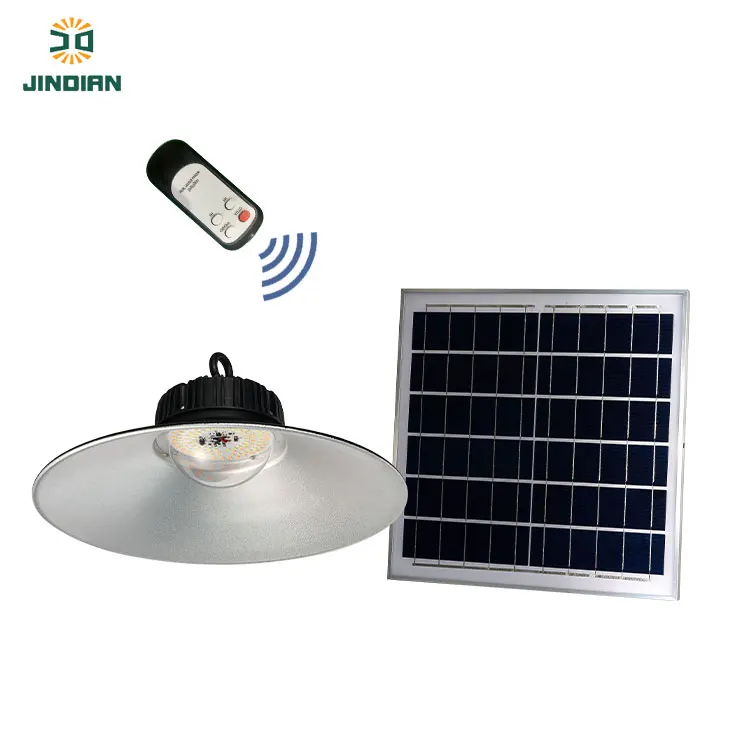 JD Factory Industrial Lighting Workshop Lights Waterproof Ip67 100w Solar Led High Bay Lamp
