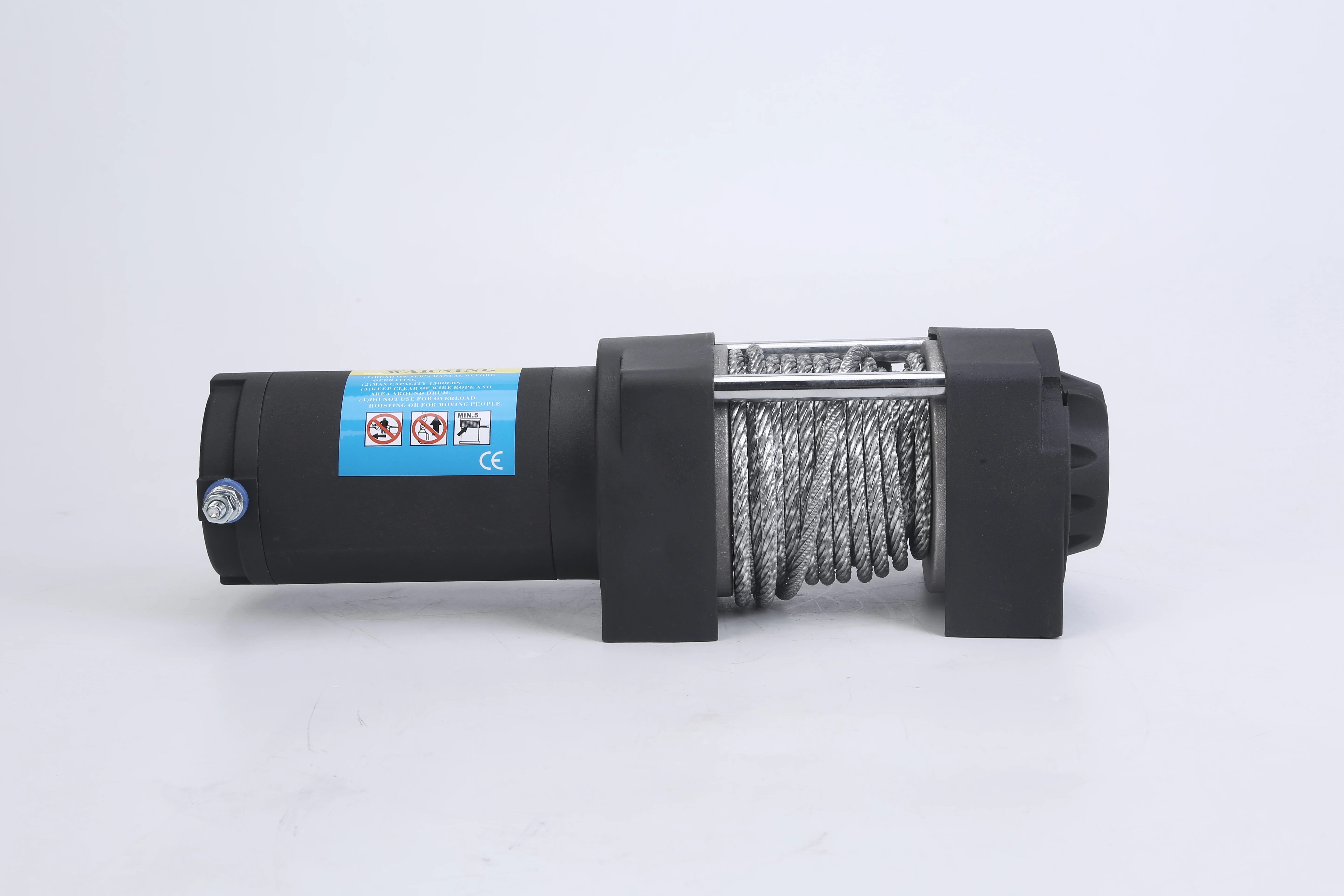 Portable electric steel cable tow trailer ATV winch with wireless remote control mounting bracket for sale wholesale