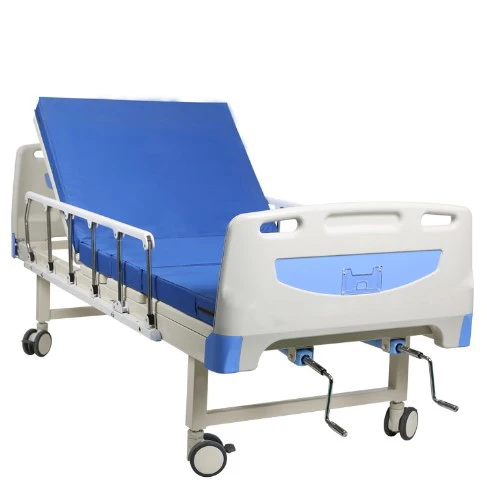 Hot Sale Factory Direct Supply Big Stock Two Crank Clinic Medical Hospital Bed