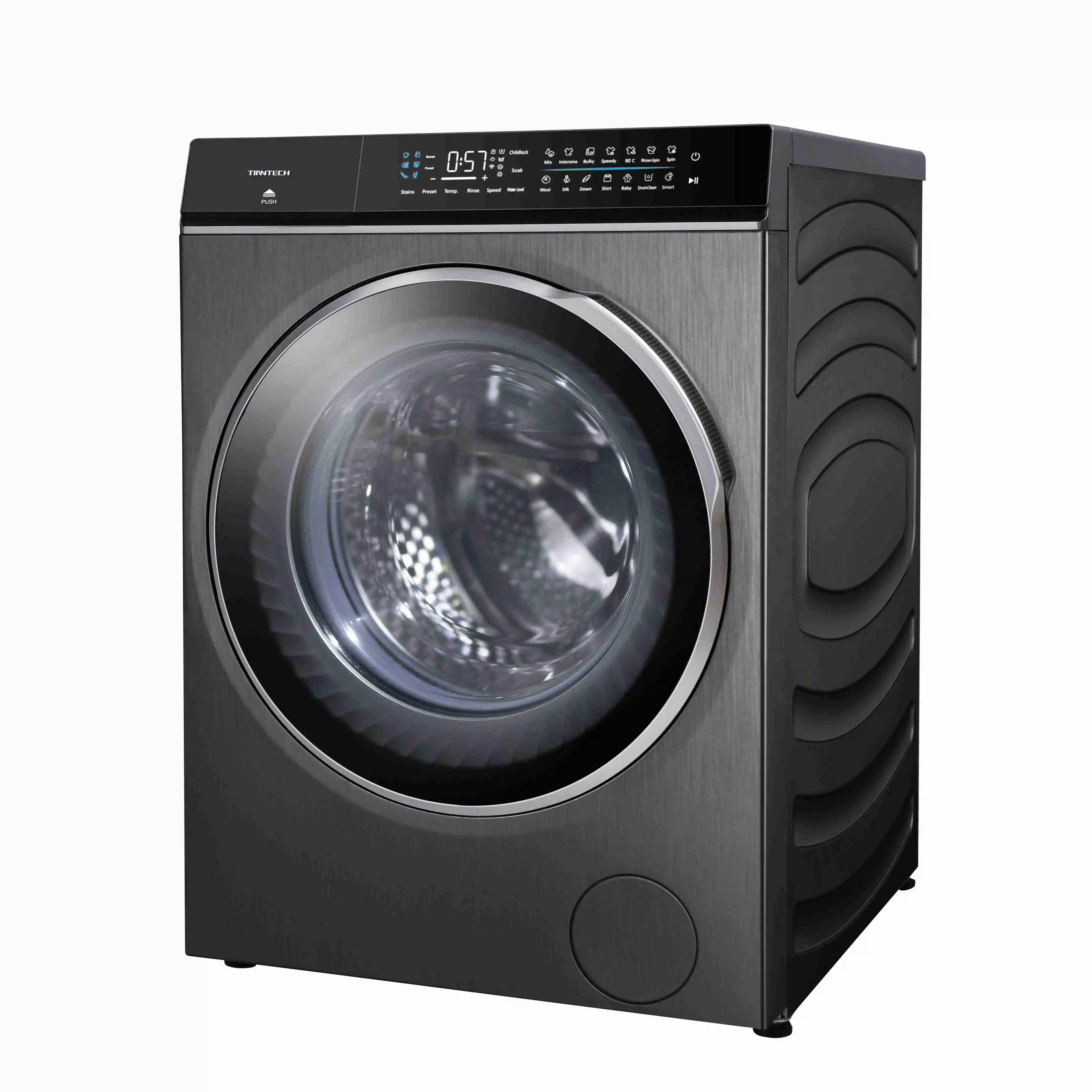 Super Large 13kg Full Automatic Touch Screen Front Loading Washing Machine with Dryer Combo