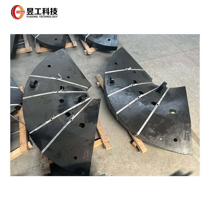 Factory direct commercial wear resistant  High Chromium Tower Mill Liner for Tower Mill Vertical Screw Mill