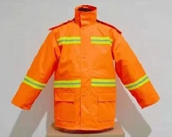 New 2022 reflective raincoat winter clothing  cotton long-sleeved traffic safety raincoat clothing sets