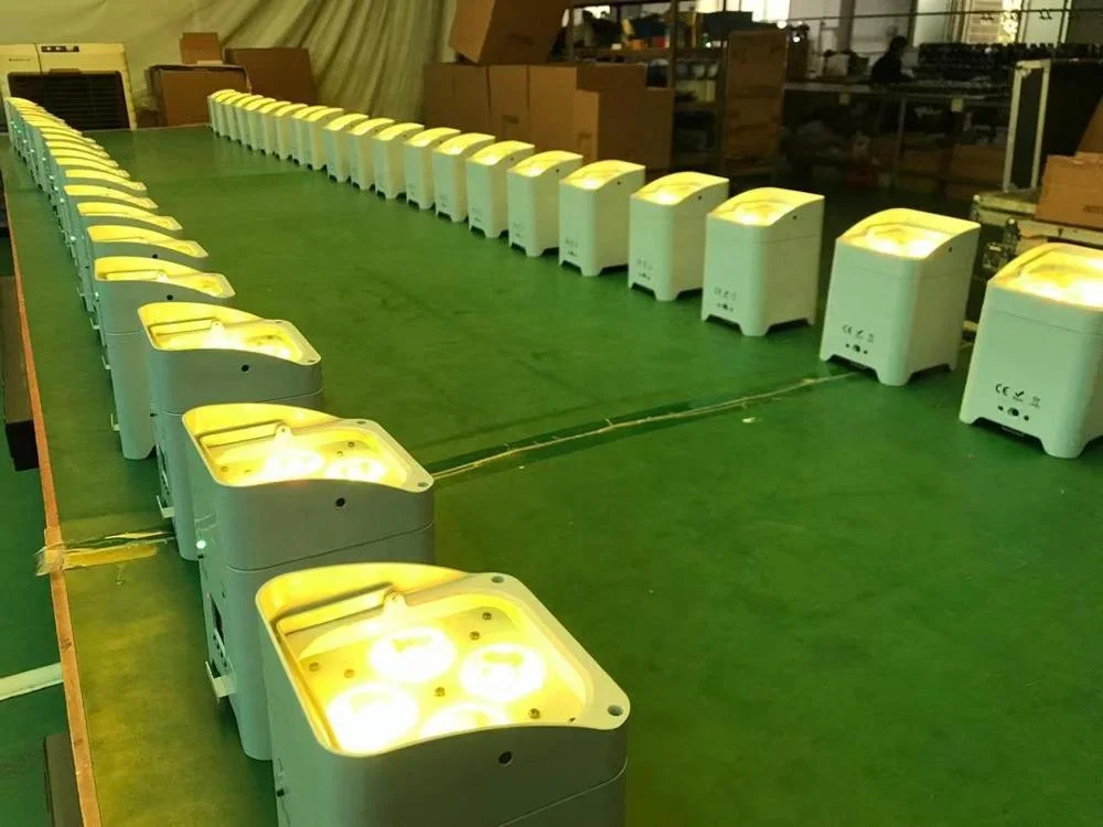 Беспроводной светодиодный аккумулятор par uplights 4x18 Вт RGBWA + UV 6 в