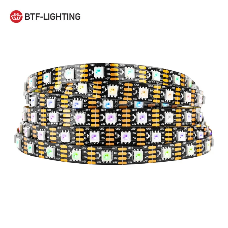 Custom Fashion DC5V 16.4FT Computer Controlled Directional Flexible Full Color Led Strip Ws2813
