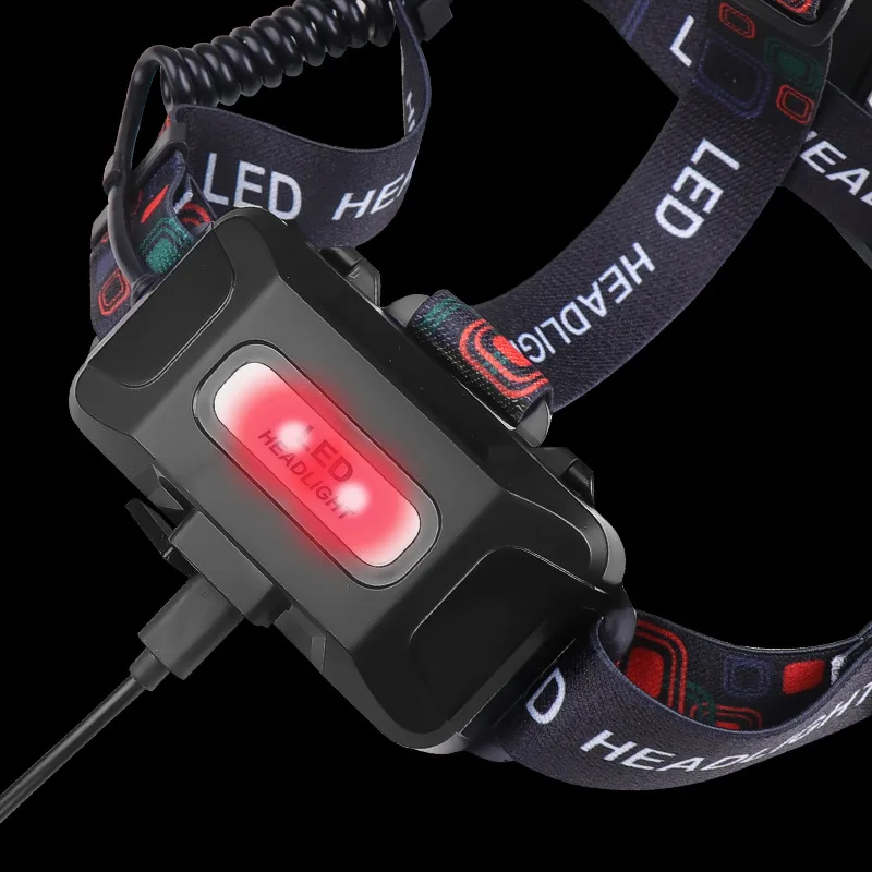 New Style High Power Rechargeable Headlamp Waterproof Hunting Led Headlamp Flashlight