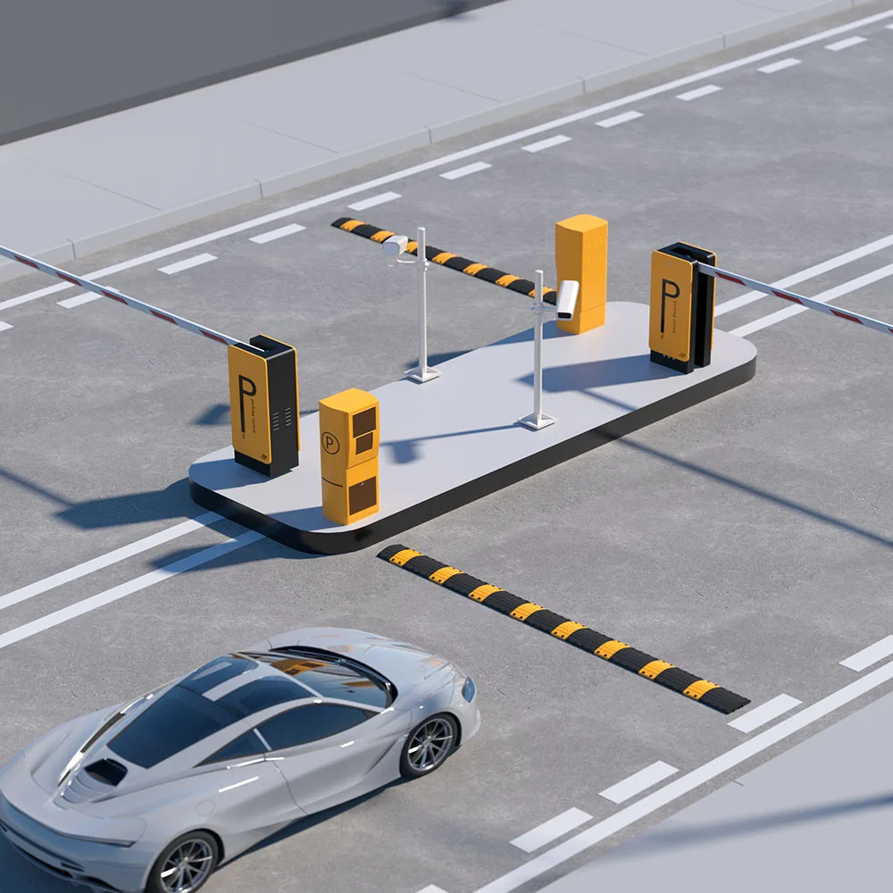 TP Led license plate recognition security system parking camera road anpr gate barrier lpr with software