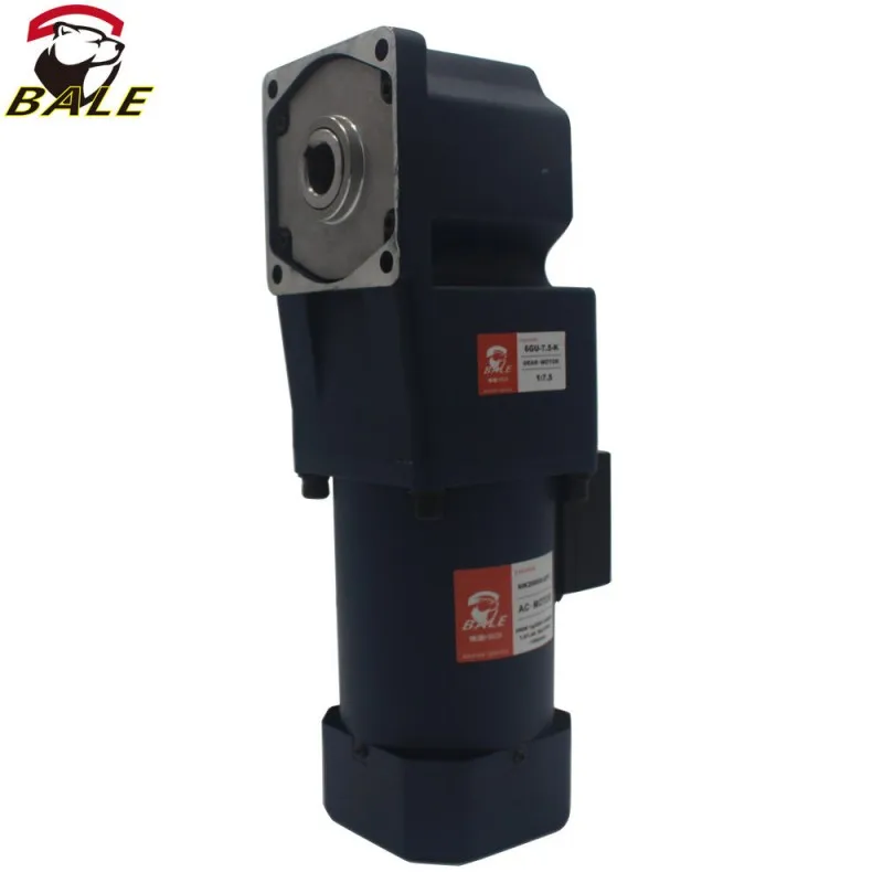 220V 380V Center Output Shaft Speed Changer 90 Degrees Angle Speed Control Gear Motor